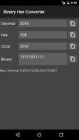 Binary Hex Converter স্ক্রিনশট 1