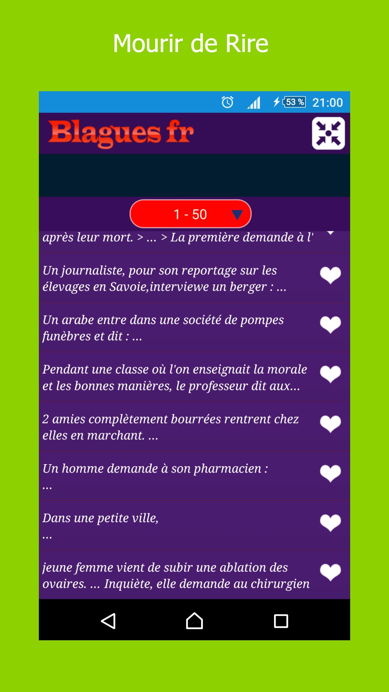 Téléchargement gratuit Images Superbes Blagues Fr For Android Apk Download dernière par