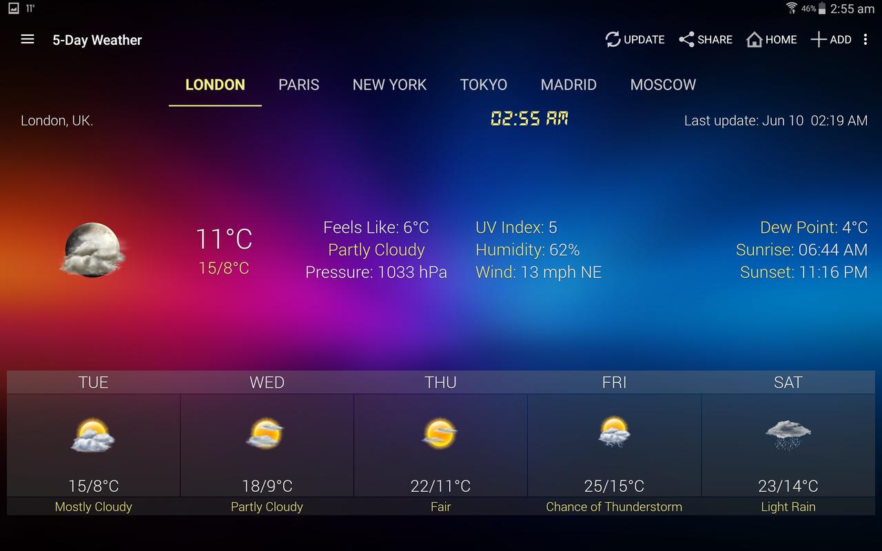 Cuaca Jam Widget Untuk Android Ramalan Cuaca APK Download