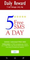 SANSA FREE SMS Affiche