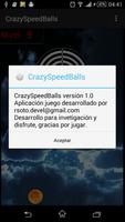 CrazySpeedBalls capture d'écran 3