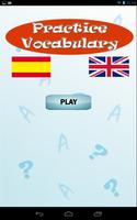 Practice vocabulary (ENG-SPA) poster