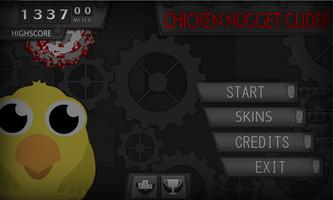 Chicken Nugget Glider Affiche