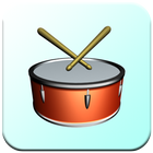 Drum set: drums icône