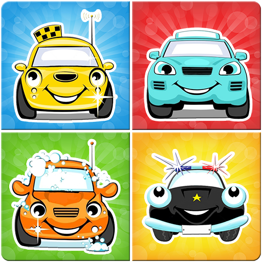 Cars memory game for kids