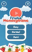Fruits Memory Game poster
