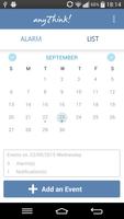 anyThink! Calendar plakat