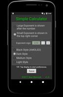 Simple Calculator स्क्रीनशॉट 3
