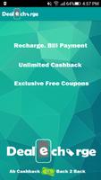 Cashback Coupon Shop Recharge. plakat