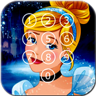 Lock Screen for Cinderella Princess icône