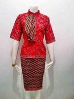 300 Model Baju Batik Wanita Terbaru capture d'écran 1