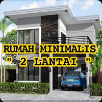 500 Model Rumah Minimalis 2 Lantai poster