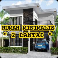 500 Model Rumah Minimalis 2 Lantai 포스터