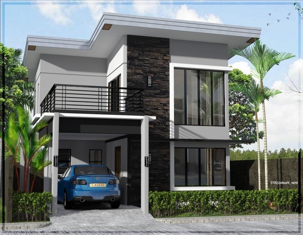 43 Desain Rumah  Minimalis  Modern 2  Lantai  Hook Images 