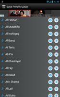 Surat Pendek Al-Quran Mp3 Plakat