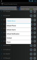 Surat Pendek Al-Quran Mp3 capture d'écran 2