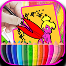 Princess  Barbie  Coloring APK