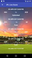 IPL Score and schedule capture d'écran 1