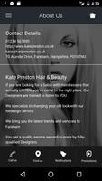 Kate Preston Hair & Beauty स्क्रीनशॉट 1