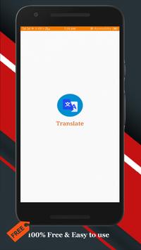 Translator: Text & Voice Language Translate poster