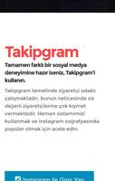 برنامه‌نما Takipgram İnstagram Takipçi عکس از صفحه