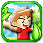 deilend boy adventurer in a jungle icon