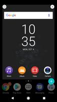 Black Theme XZ3 (live wallpape Screenshot 3