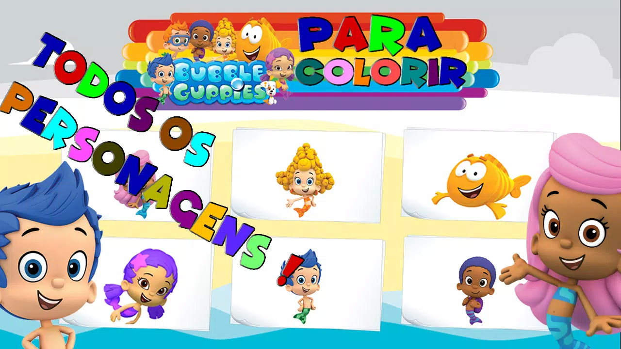 Jogo da Memória Bubble Guppies