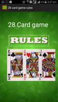 28 Card Game Rules 海報
