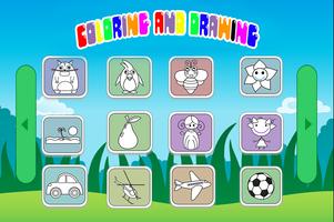 Coloring And Drawing Kids captura de pantalla 1