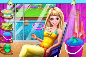 Pool-Party Anzieh Spiele Screenshot 2