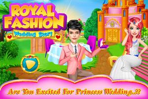 mariage royal - jeux de filles Affiche