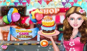 Tiramisu Cake Cooking poster