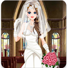 Wedding Salon girls dress up icon