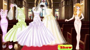 Wedding Salon girls dress up स्क्रीनशॉट 1