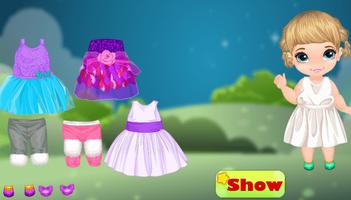 Top dress up baby games free Ekran Görüntüsü 2