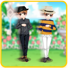 Boy dress up games Fashion आइकन