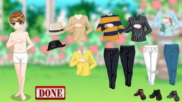 برنامه‌نما Boy dress up games Fashion عکس از صفحه