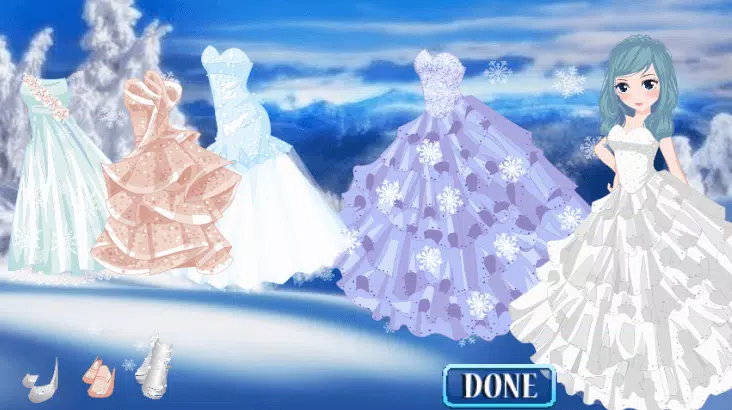 Snow Queen Dress up Game