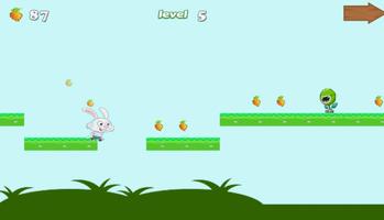 برنامه‌نما Crazy bunny adventure عکس از صفحه