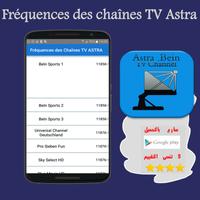 Astra TV Channel Frequence bein  2018 ภาพหน้าจอ 2