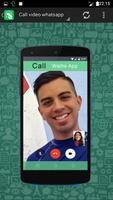 call video for whatsapp Prank постер