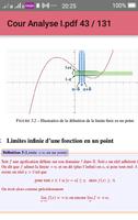 Maths : Cours d’analyse I capture d'écran 2