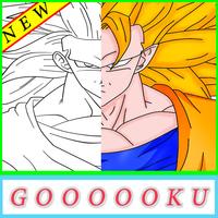 Coloring for goku Pro स्क्रीनशॉट 2