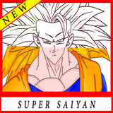 super saiyan waw coloringo icon