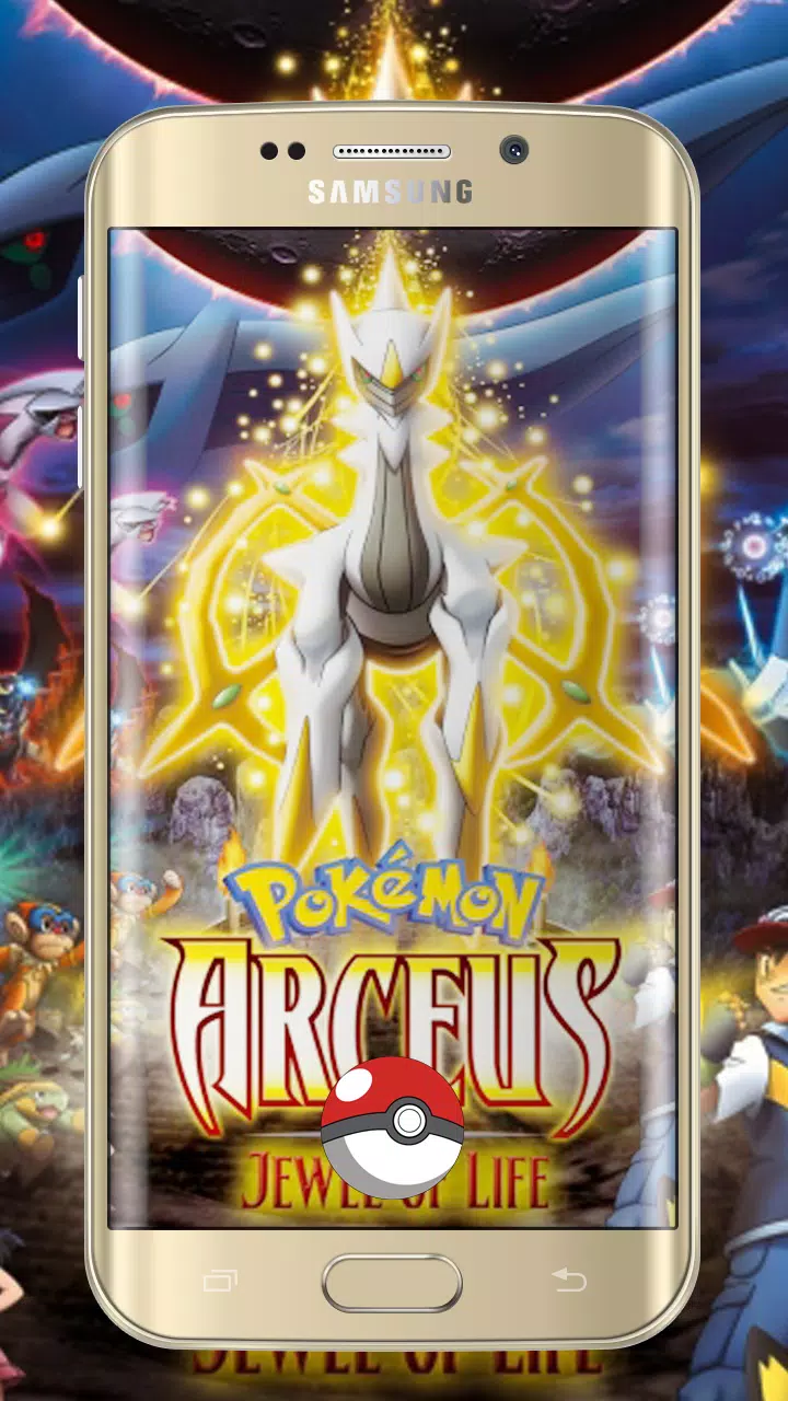 Pokemon Arceus And The Jewel Of Life Wallpaper