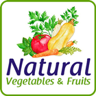 Natural Vegetables & Fruits ไอคอน