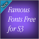 Famous Fonts Free for S3 APK