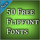50 Flipfont Fonts icône