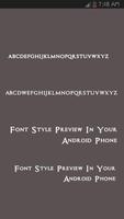 Free 50 Font for Samsung Affiche